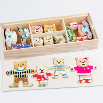 Dressing Game Baby Puzzle Toys