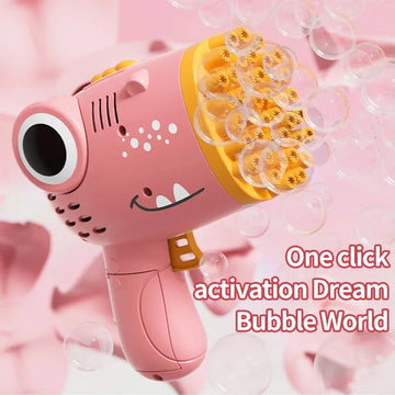 Children's 40 Hole Dinosaur Bubble Making Toys