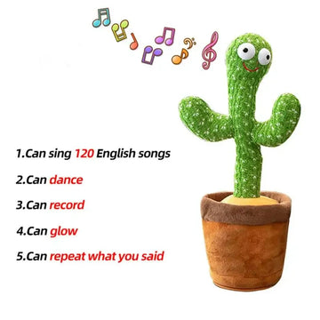 Song Speaker Wriggle Dancing Sing Talk Dancing Cactus