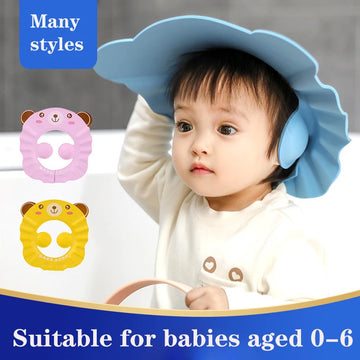 Baby Ear Protection Shampoo Bathing Shower Cap