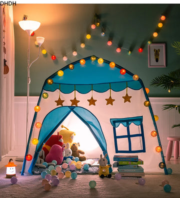 Children's Tent Castle Folding Cubby Toys