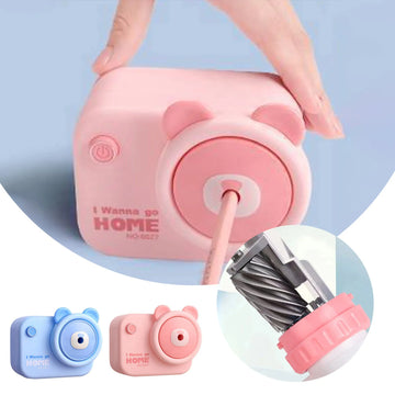 Kids Pencil Sharpener Machine With Storage Drawers