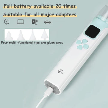 3-in-1 Portable Safe Hygienic Nose Snot Tool for Kid Baby